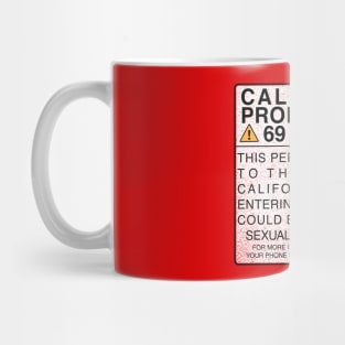 california prop 69 Mug